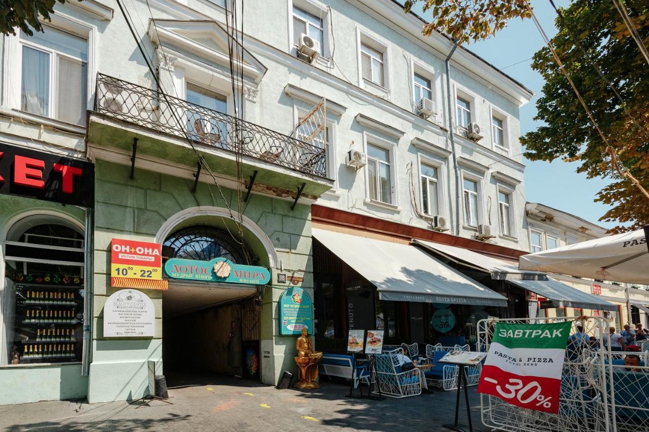 Ferienwohnung Deribasovskaya 18 Loft Odessa Exterior foto